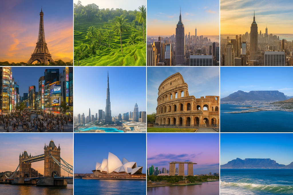 World’s Top 10 Must-Visit Tourist Destinations: A Complete Travel Guide for 2025