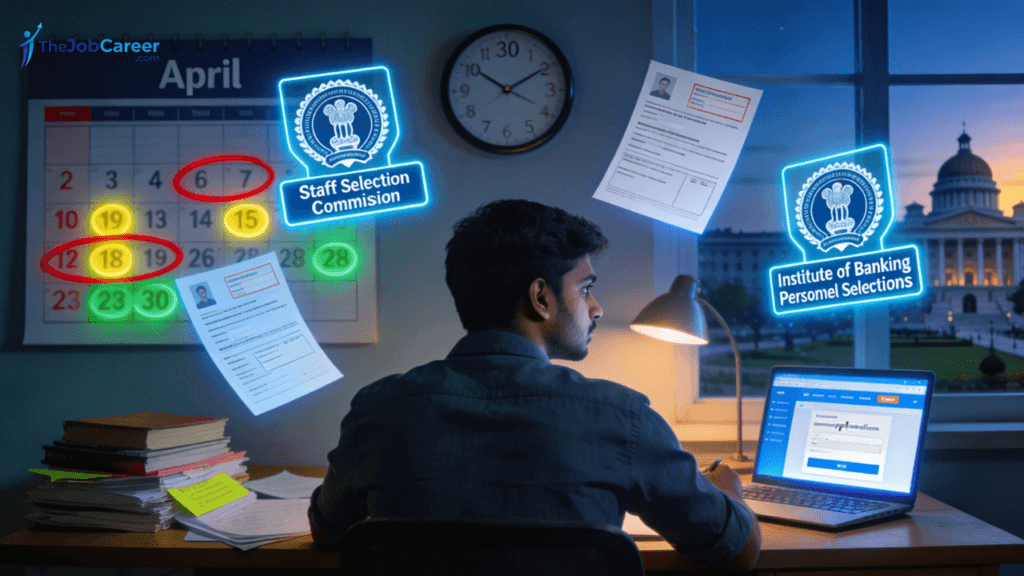 April 2026 Job Calendar: Government & Private Openings with Application Dates