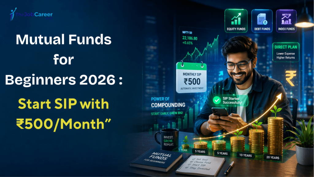 Mutual Funds for Beginners 2026: How to Start SIP with Rs. 500/Month