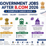 Government Jobs After B.Com 2026: Complete Career Guide (Exams, Salary, Eligibility and Strategy)