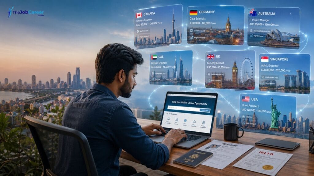 Work Abroad From India 2026: Best Countries, Visa and Salary Guide (Complete Roadmap)