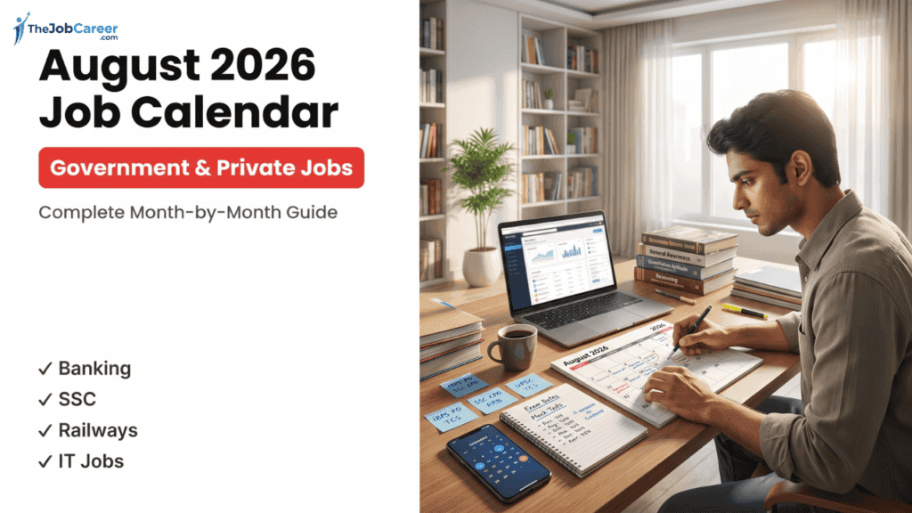 August 2026 Job Calendar: Government & Private Openings