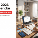 August 2026 Job Calendar: Government & Private Openings